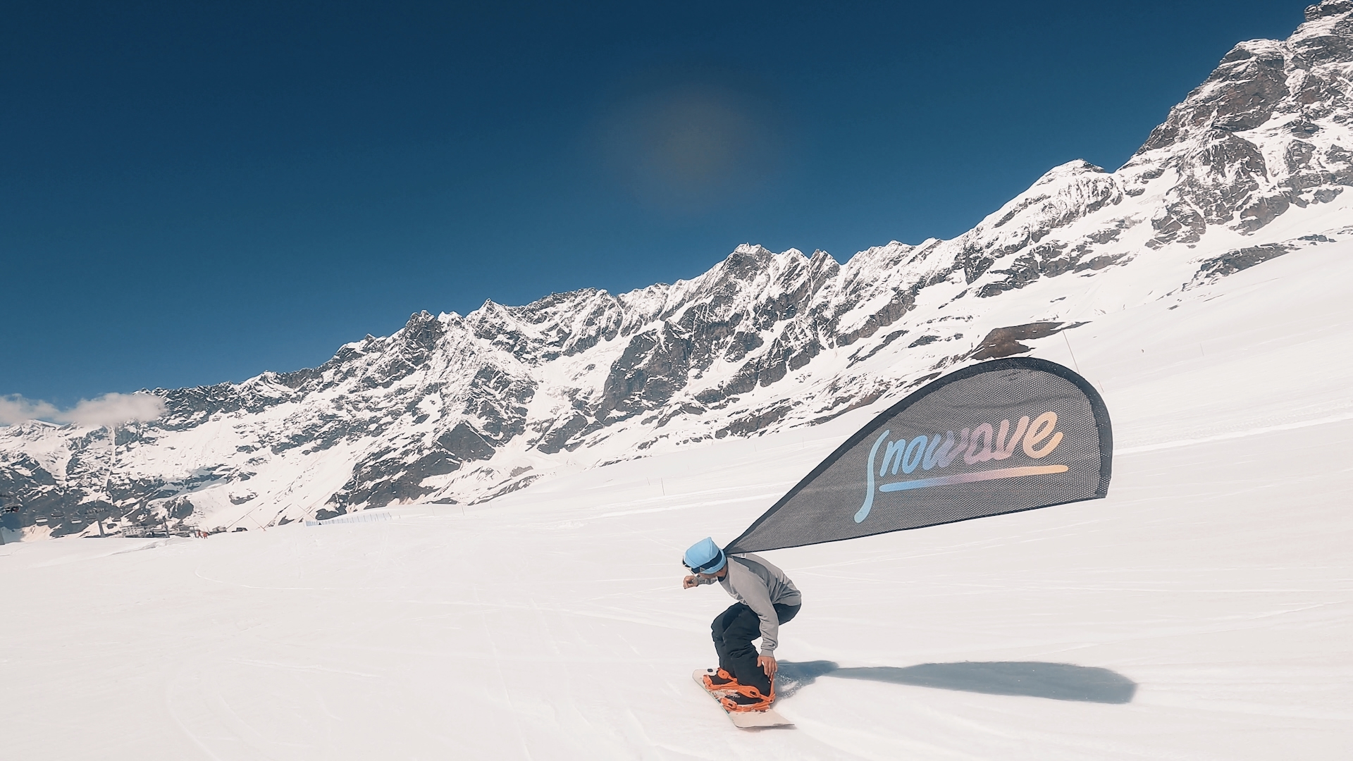 Snow surf Cervinia