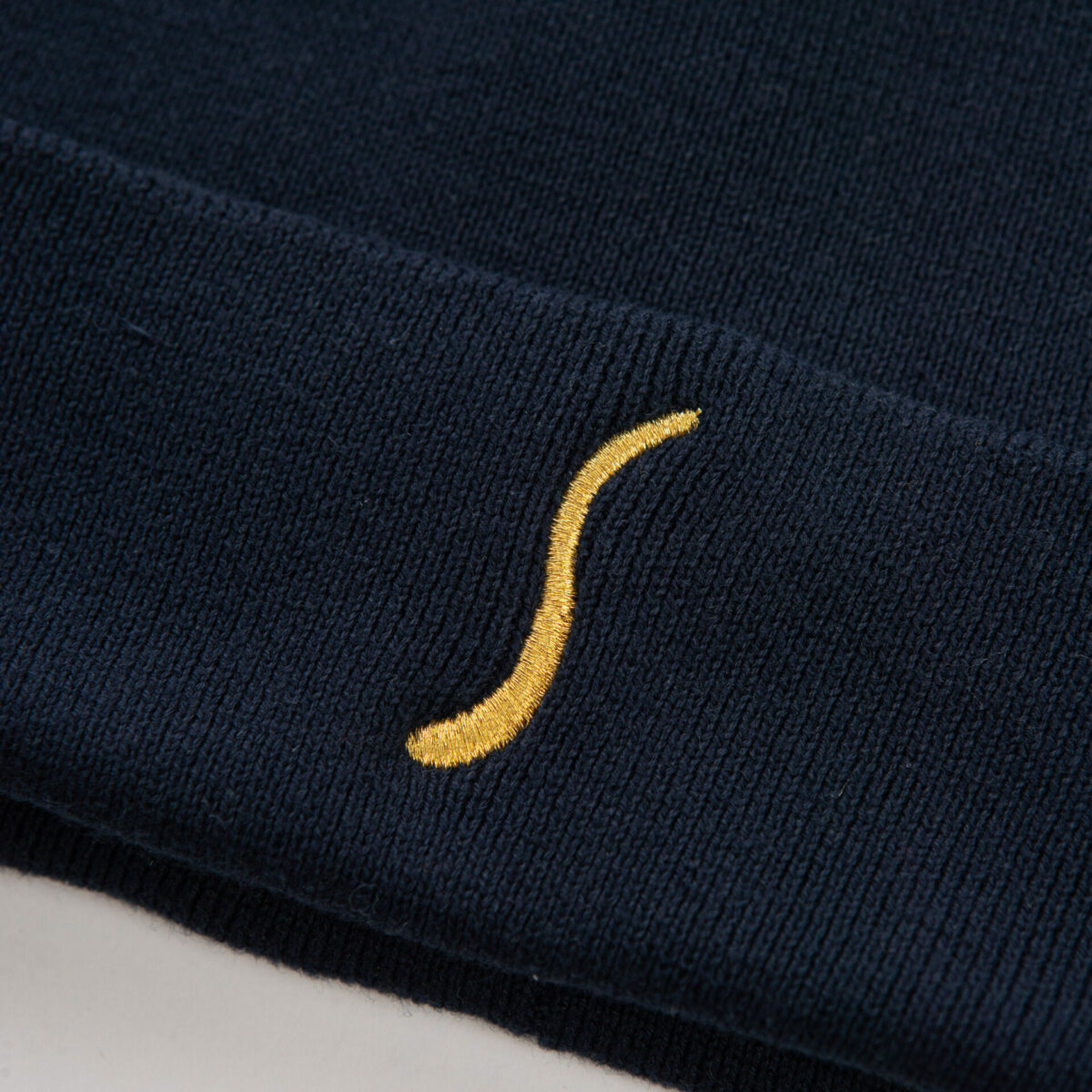 Gold Flake beanie Navy - immagine 2