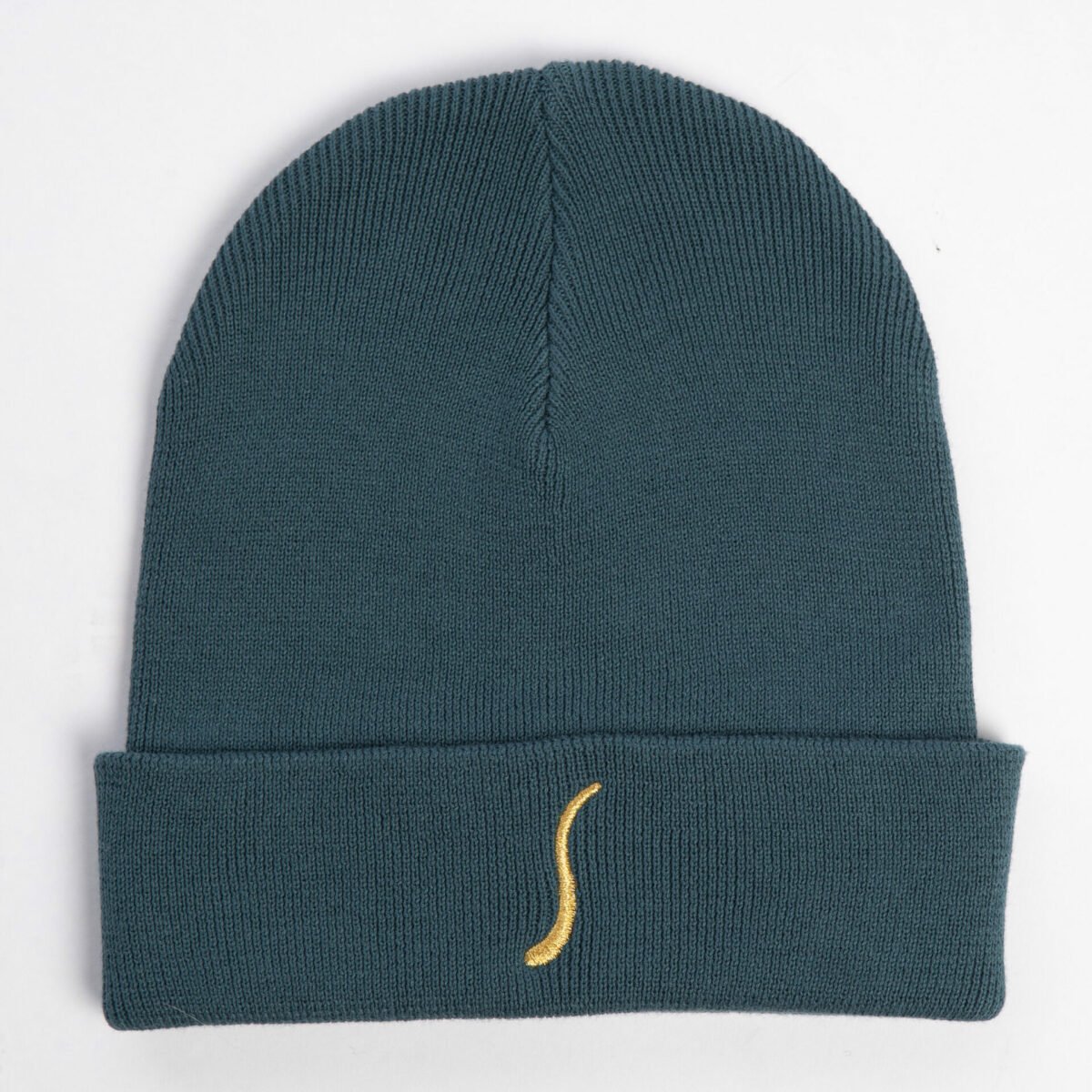 Gold Flake beanie Petrolio