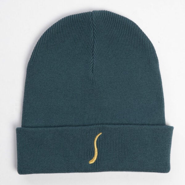 Gold Flake beanie Petrolio