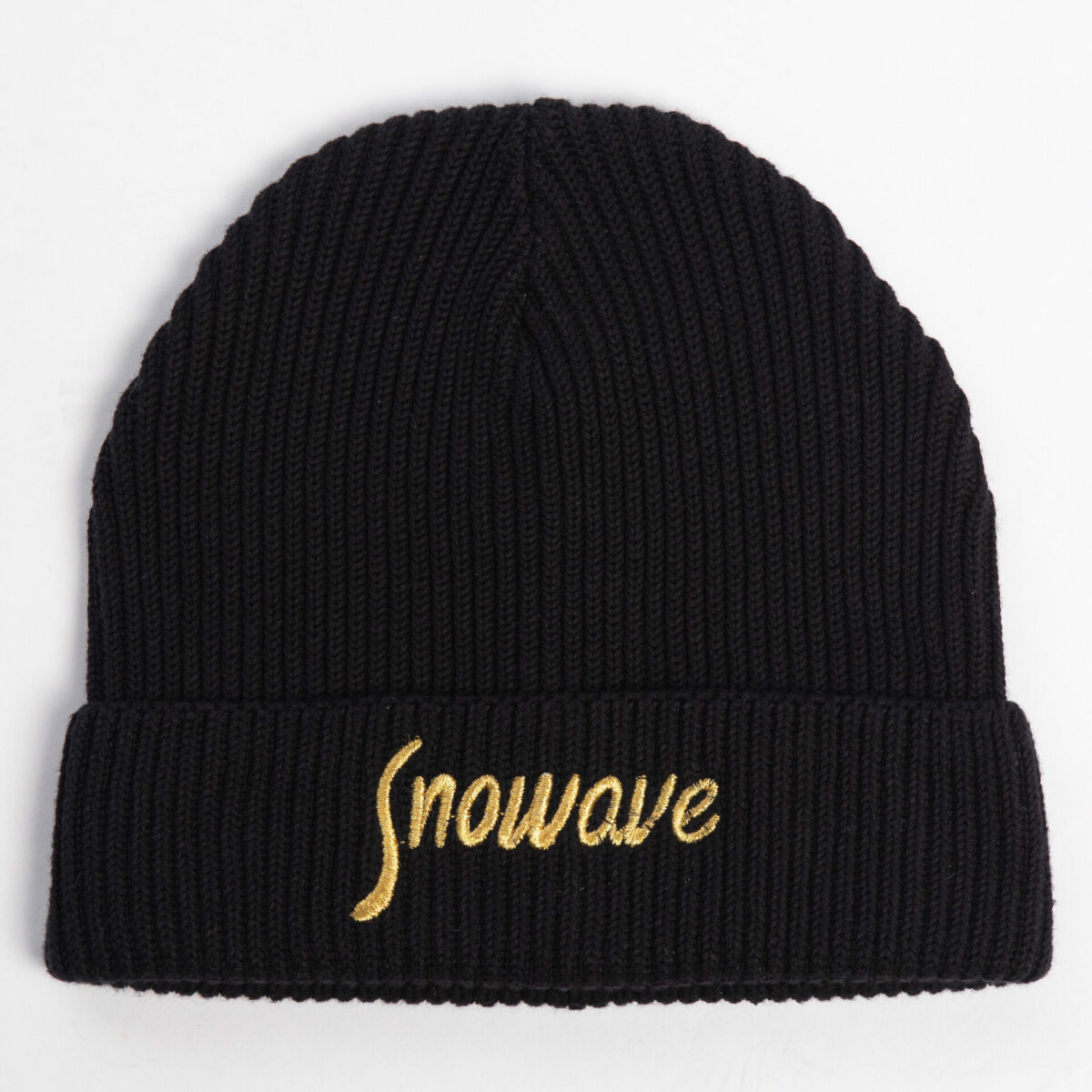 Goldie Fisherman beanie Black