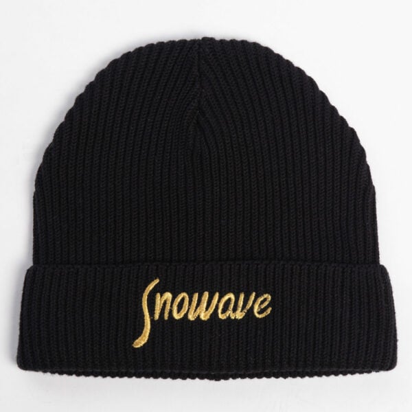 Goldie Fisherman beanie Black
