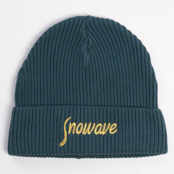 Goldie Fisherman beanie Petrolio