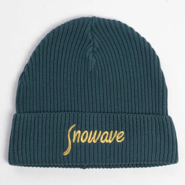 Goldie Fisherman beanie Petrolio