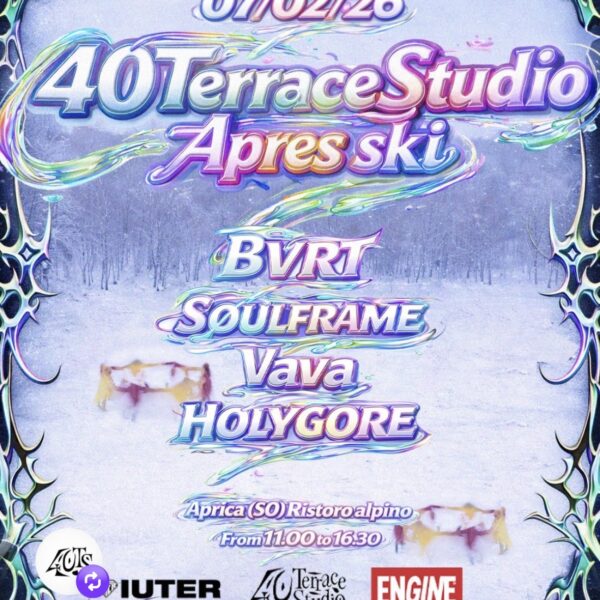Snow shuttle party 40TerraceStudio & Iuter - 7 Febbraio Aprica